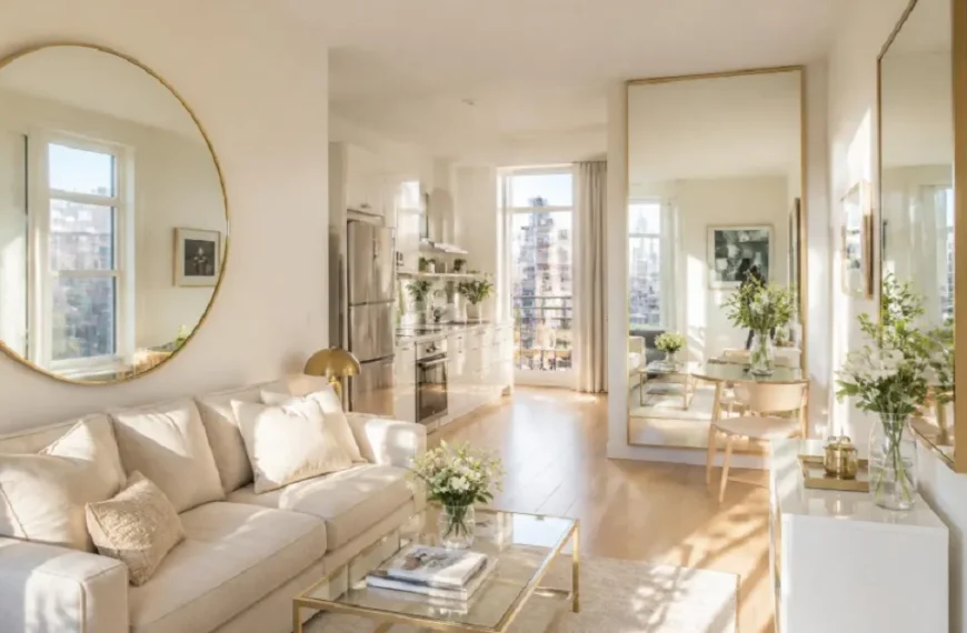 Mirror Magic for Illuminating Small Apartments and Small Interior Spaces
