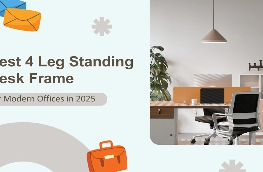 dual motor standing desk frame
